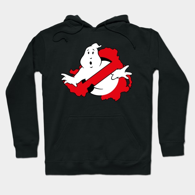 Ghostbusters Northern Ireland Logo Hoodie by ghostbustersni